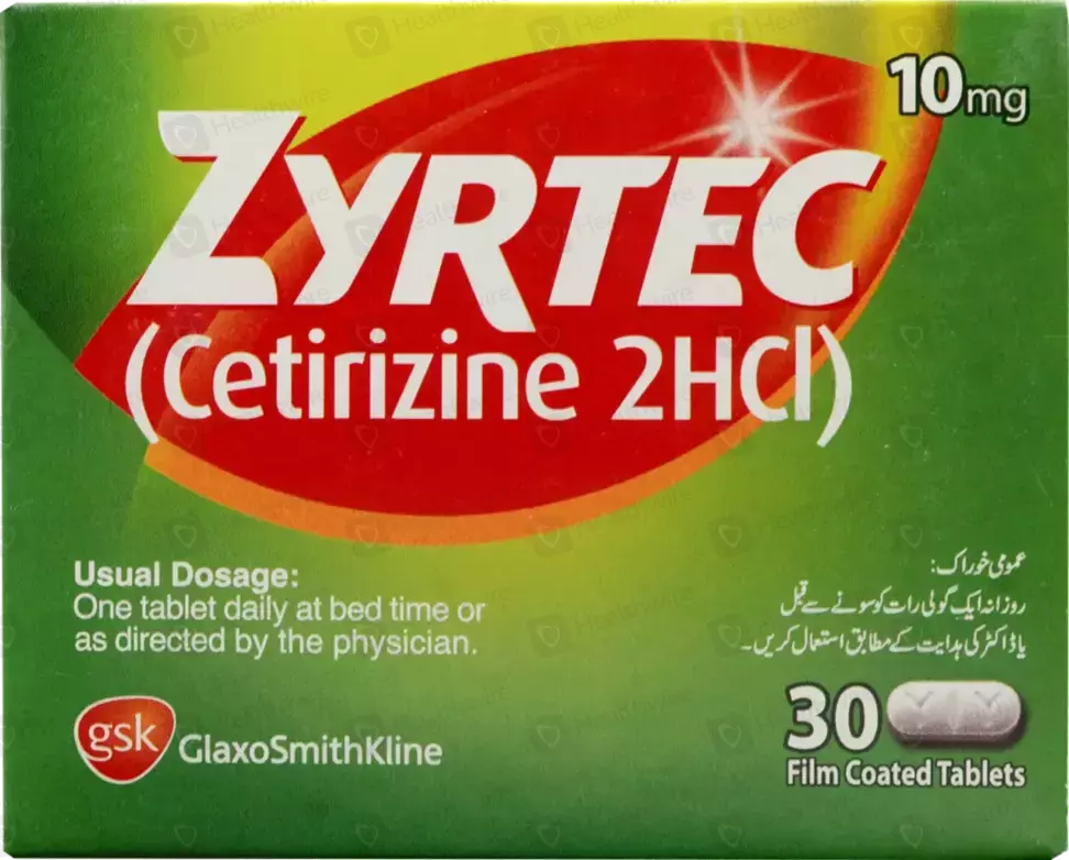 Zyrtec tablet